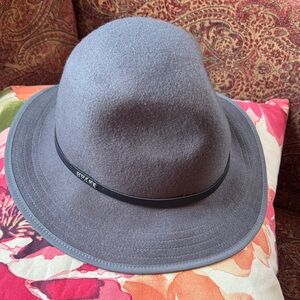 Prana wool felt hat mushroom gray women’s size medium one size NEW no tags NWOT